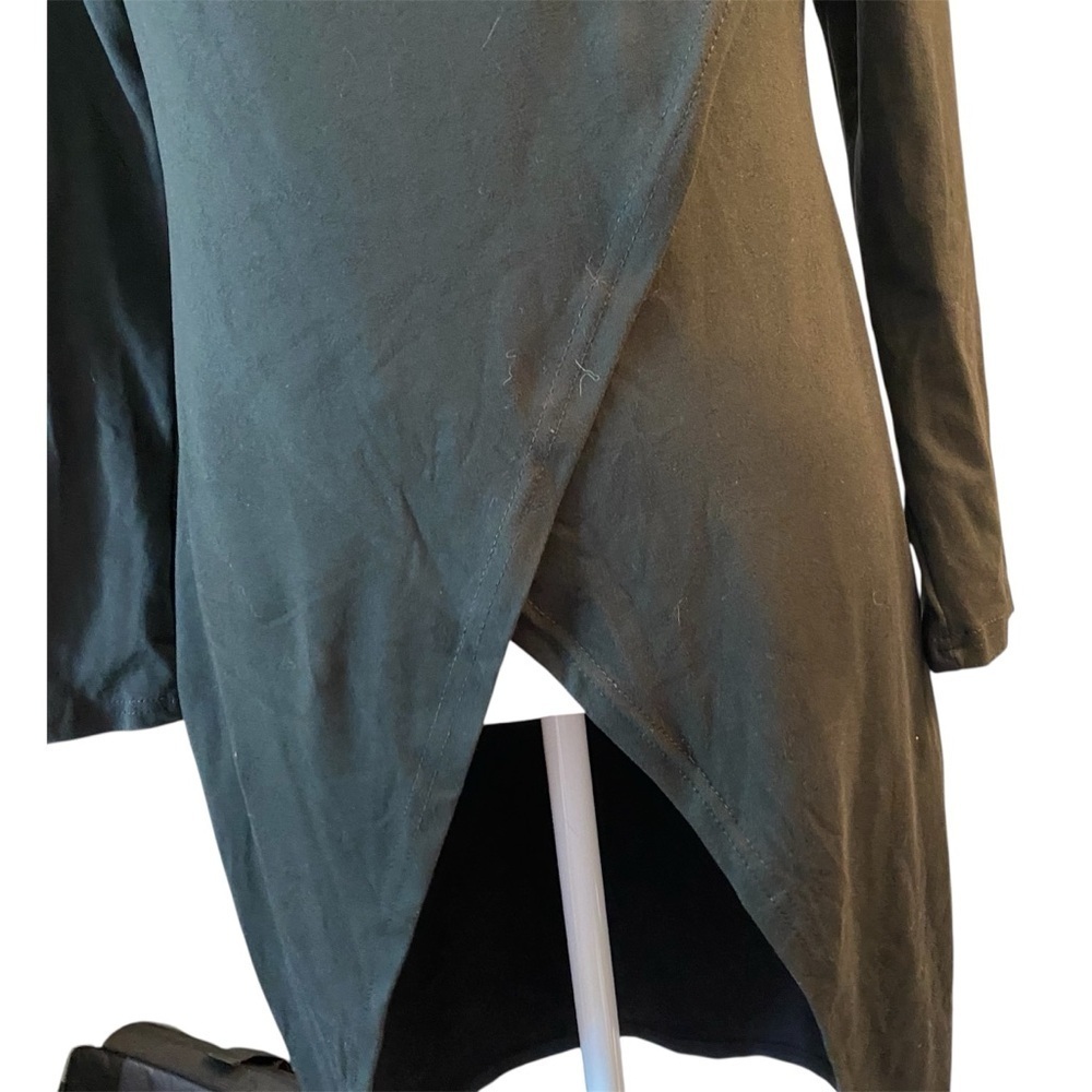 Elegant Black Off-Shoulder Tunic - Picture 2 of 5
